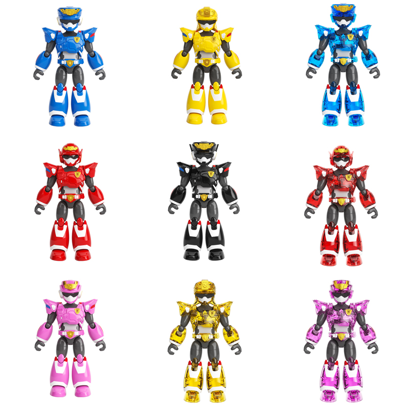 F5-G0001 迷你特工隊超級戰(zhàn)警力量超可動積木人