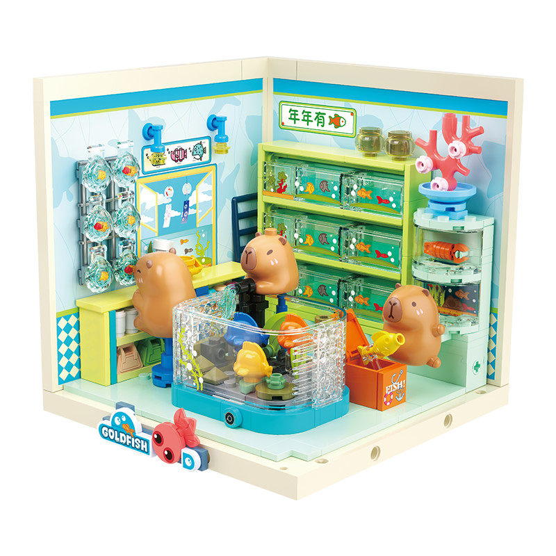 FK023 卡皮巴拉-繽紛水族店